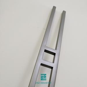 Buy cheap Ash grey Double bar iron hollow tube square 1/2" x 1/2" iron balusters fence post from wholesalers