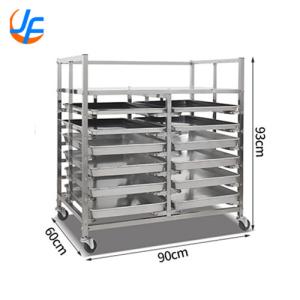 RK Bakeware China-Nesting Commercial Stainless Steel Trolley Rack / Customized