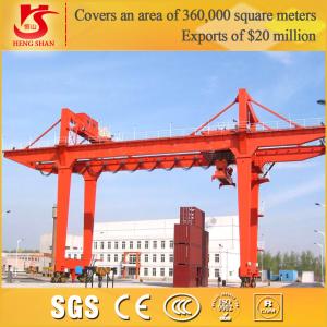 Buy cheap Heavy Duty Port Container Lifting Gantry Loading Crane For Sale from wholesalers