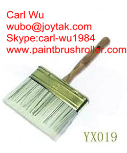 Natural pure bristle Chinese bristle synthetic mix shed fence wall paint brush