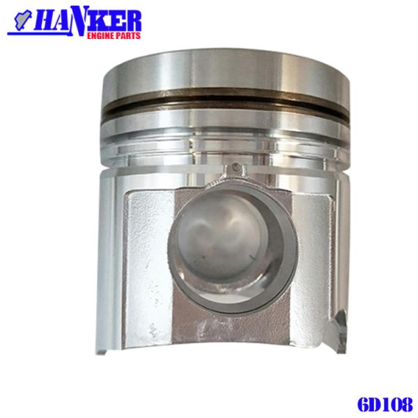Quality 6136-33-2110 Komatsu Piston Diesel Engine Parts 6D108  PC200-1 Piston With Pin for sale