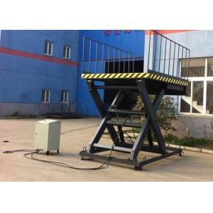 Buy cheap 3Ton 4Ton Hydraulic Loading Dock Lift Platforms Use By Electric Control System For Loading/Unloading from wholesalers