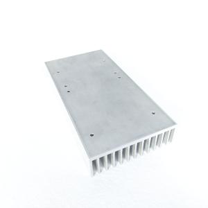 Buy cheap Custom Extruded Aluminum Heatsink With CNC Machining Natural Anodizing from wholesalers