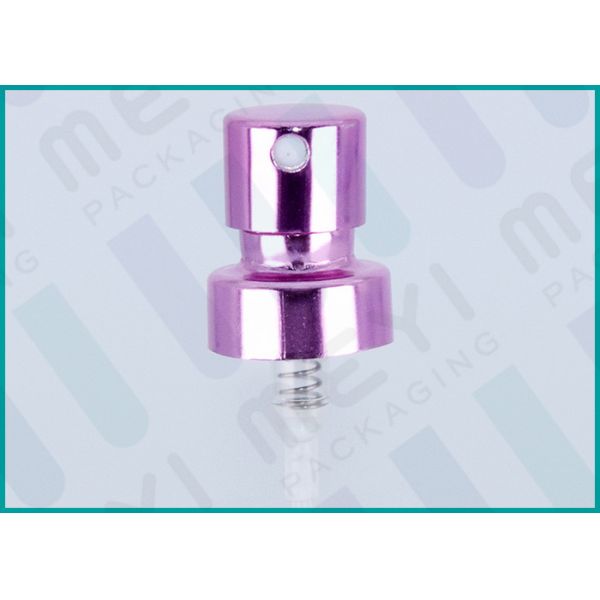 Buy cheap Glossy Pink Perfume Spray Pump / 15mm Diameter Perfume Atomiser Pump from wholesalers