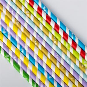 Buy cheap Smooth 5mm Biodegradable Paper Straw Eco Friendly from wholesalers