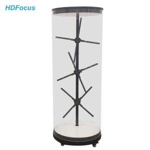 3D Hologram LED Fan Projector Splicing Cylindrical Hologram Human Cabinet
