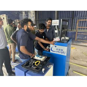 5-in-1 Roller Brake Tester with 4000kg Max Axle Load, Dual Plate Side Slip, and