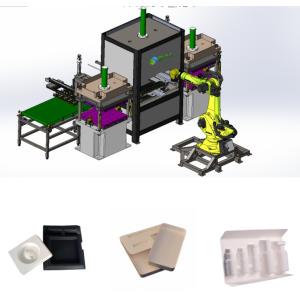 Buy cheap Bagasse Sugarcane Disposable Plates Making Machine Pulp Molding Machine from wholesalers