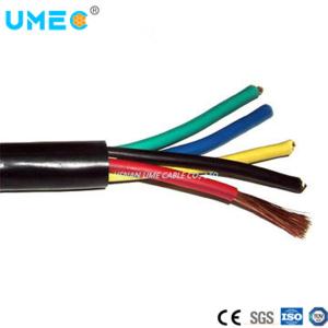 Electric H05VV-F H05vvh2-F PVC Power Cable 4gx0.75 5gx0.75 5gx1.0mm2 for House