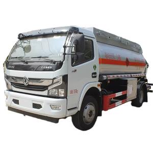 Buy cheap Dongfeng Dolica Flammable Liquid Tank Truck Carrier 8.1 Cubic Meter from wholesalers