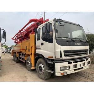 Buy cheap 2012 Putzmeister 42m Used Concrete Pump Truck With Isuzu Chassis from wholesalers