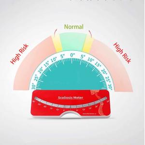 Buy cheap Custom Precise Scoliosis Scoliometer Measurement With Spine Contour from wholesalers