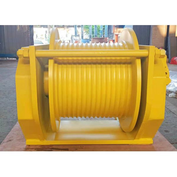Buy cheap Lebus Rope Groove Drum Hydraulic Crane Winch With Encoder And Belt Brake from wholesalers