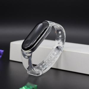 Transparent 5 Gradient 5.9" TPU Silicone Wrist Watch 23mm Width