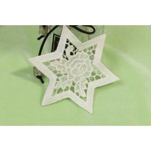 70mm Width Guipure Lace Applique ODM Available Botanical Style