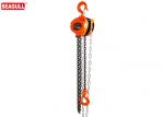 Buy cheap All Steel Construction Manual Chain Pulley Block Hoist Capacity  500kg Standard Lift 10ft from wholesalers