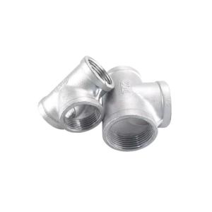 Buy cheap Stainless Steel Fittings Equal Tee with Female Thread Casting Model NO. Tee 150lb from wholesalers