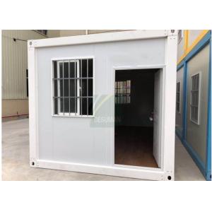 Buy cheap Grey Iron Grey Steel Frame Detachable Sandwich Panel Container House from wholesalers