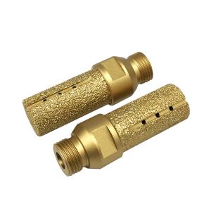 Buy cheap CNC Cutting Diamond Sink Wheel Vacuum Brazed Milling Finger Bits for Milling Machine from wholesalers