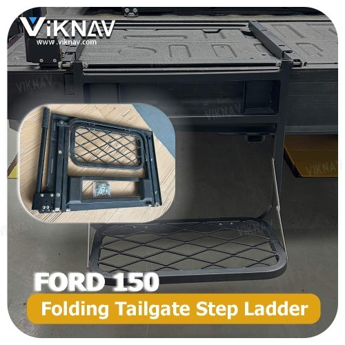 Buy cheap Viknav Foldable Pickup Truck Tailgate Ladder with Grab Handle Heavy Duty Universal Folding Tailgate from wholesalers