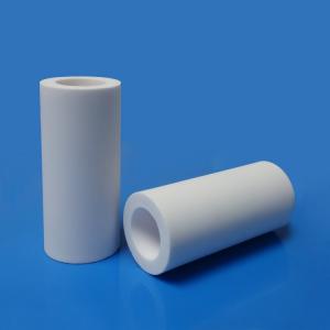 Buy cheap Wearable Zirconia Ceramic Tubes , Ceramic Bush Cylinderical Shaped Superb product