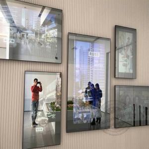 55" Wall Mounted Android Wifi Magic Exercise Mirror Multiple Capacitive/IR Touch
