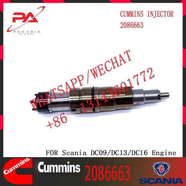 Fuel Injector Assembly 2872544 2086663 2057401 2872405 203183 Common Rail