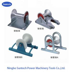 Buy cheap Galvanized Aluminum Roller Underground Tools Straight Line Cable Roller from wholesalers