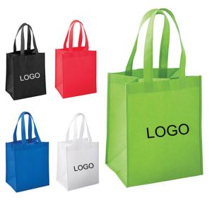 Buy cheap Recyclable Non Woven Cheap Tote Bags Custom Eco Friendly Printed Fabric Reusable Shopping Bag With Logo from wholesalers