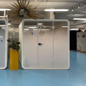 China Portable Indoor Office Pod White Sound Isolation Booth 100V - 240V on sale