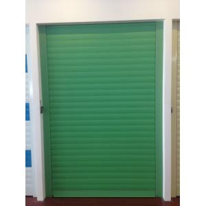 Buy cheap Fast Speed PU Foam Filled Aluminum Roller Shutter Door with 77mm Slat and 60 KG/CBM Foam Density from wholesalers