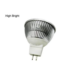 High Power 4W IP20 50mm * 51mm 2600 - 3700K .Aluminium Alloy MR16 LED Bulbs For