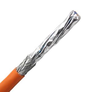 40G 2000Mhz CAT8 CAT7E Ethernet LAN Cable Double Shielded FTP