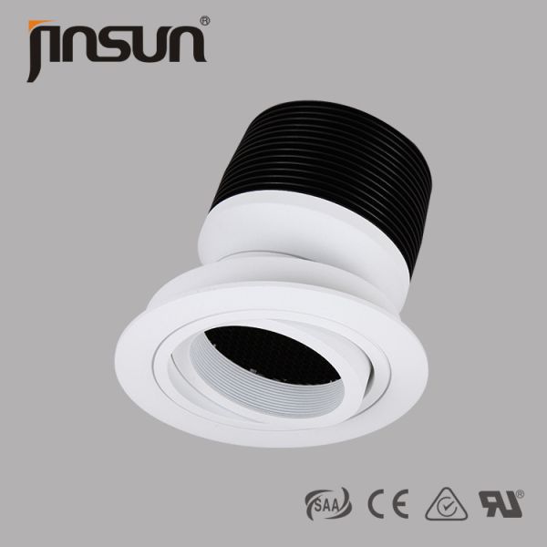Buy cheap 45Watt 3500LM 125mm Cut Out Anti-glare Ring LED COB downlight,Led Spotlight from wholesalers