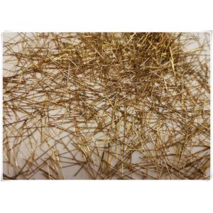 Buy cheap Copper Coated 2500mpa Micro Steel Fiber For Concrete Construction from wholesalers