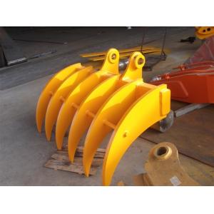 Q460 Excavator Brush Rake Bucket Landscape Root Rake Grapple