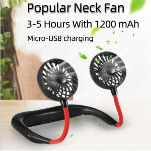 Buy cheap Folding 3 Speed 2000mAh 5hrs Portable Hanging Neck Fan from wholesalers