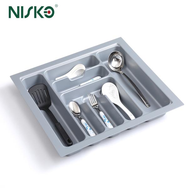 Kitchen Sliverware Tray Storage Organizer Utensil Drawer Insert Kitchen