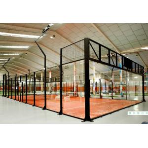 Buy cheap Premium Panoramic Glass Padel Court Professional Grade Tennis Equipment With Full Customization from wholesalers