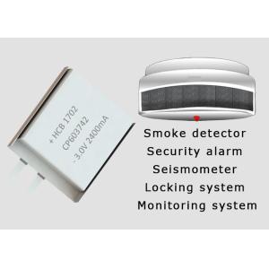 Buy cheap CP603742 Primary 2400mAh 3.0V Lithium Pouch Cell from wholesalers