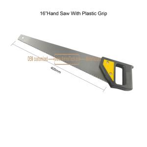 Buy cheap 16”Hand Saw With Plastic Grip,Hand Tools from wholesalers