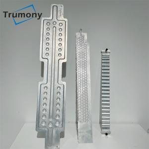 Buy cheap High Toughness Silver Aluminum Liquid Cooling Plate With Good Air Tightness For EV BESS from wholesalers