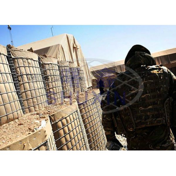 Quality 4mm Dia Hot Dipped Galvanized Mil7 Army Barrier for sale