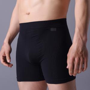 Buy cheap Man seamless underwear, boy boxer,  popular  fitting design,   soft and plain weave.  XLS002, man shorts. from wholesalers