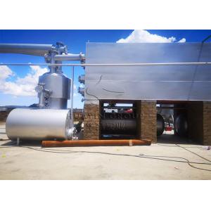 Buy cheap 750kg Waste Tyre Pyrolysis Plant Horizontal Tire Pyrolysis Reactor System from wholesalers