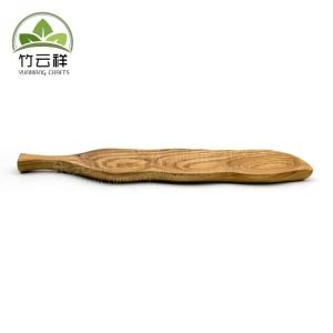 Buy cheap Wooden Serving Tray Platter with Leaf Design Serveware Kitchen Accessories Good For Organize Cake Or Fruits from wholesalers