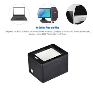 Omni Directional Desktop 2D Barcode Scanner CMOS Automatic YHD-9800D