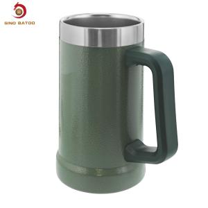 Buy cheap FDA 24oz Big Grip Stainless Steel Insulated Beer Mug from wholesalers