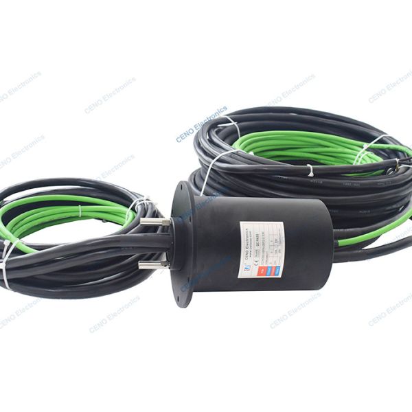 Buy cheap 1000M Ethernet Signal Slip Ring with Through Hole Option For Data Center from wholesalers