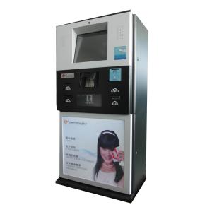 Buy cheap Multimedia automated Kiosk Cash Accetor 17 Infrared touch screen from wholesalers
